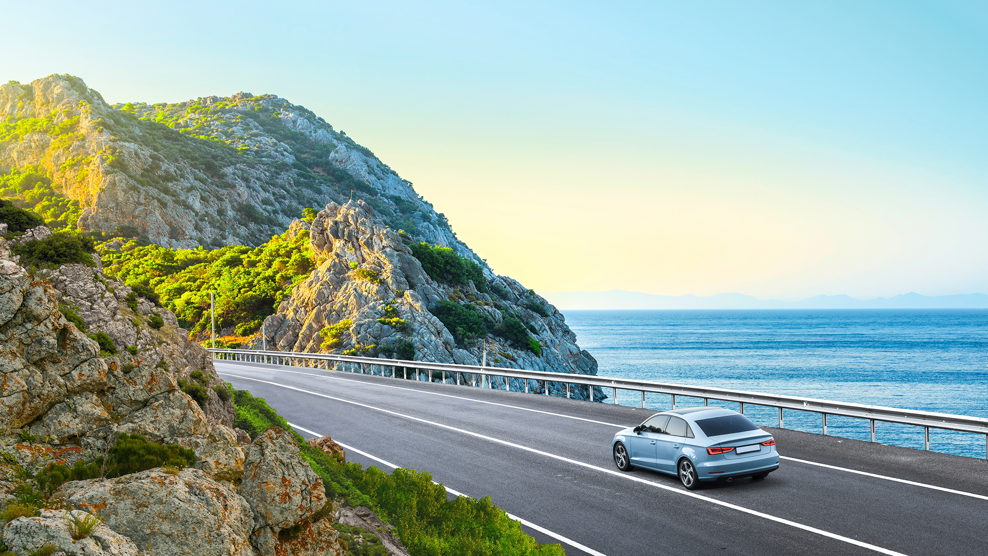 J and K Rentals Corfu Coastal Road