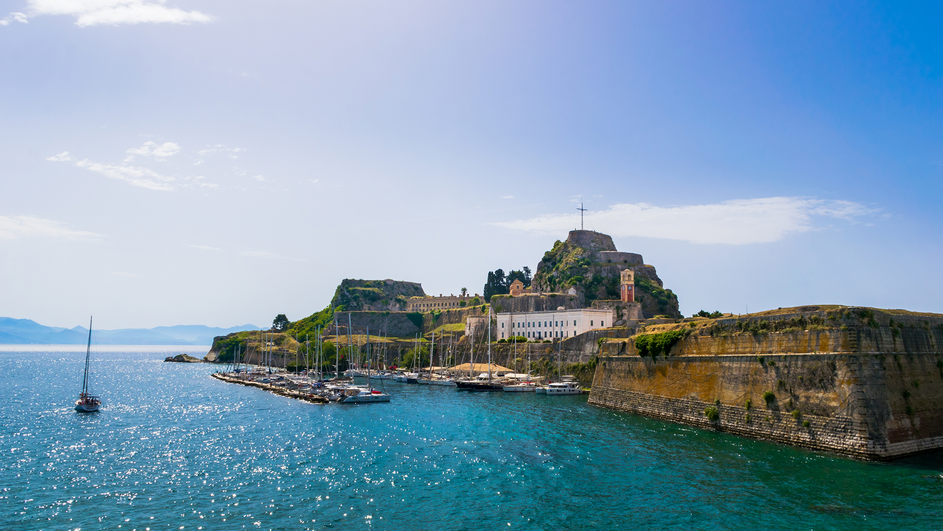 J and K Rentals Corfu corfu old town sea view