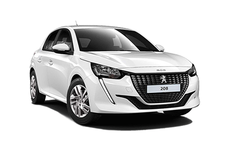 J and K Rentals Corfu white car